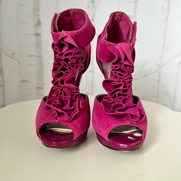 Steve Madden Peep-Toe Heels - Picture 6 of 11